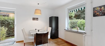 Apartment “Blauer Blick” with Private Terrace in Fenced Garden