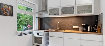 Apartment “Blauer Blick” with Private Terrace in Fenced Garden