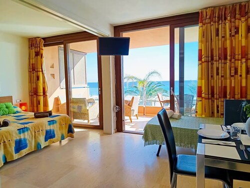 Ibiza Beachfront Apartment with Ocean View