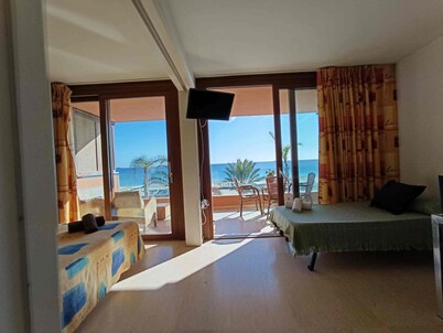 Ibiza Beachfront Apartment with Ocean View