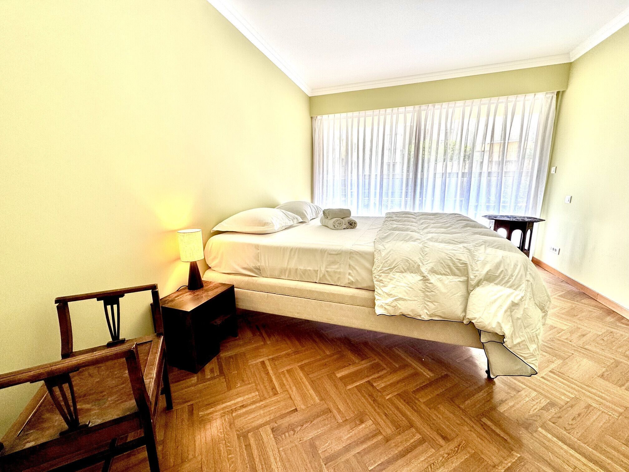 2 bedrooms, iron/ironing board, free WiFi, bed sheets