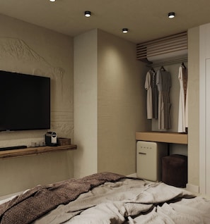 Design Room, Patio, Garden View | In-room safe, blackout drapes, WiFi (free) - NOURLA (Urla)