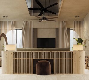 Superior Room, Patio | Living area - NOURLA (izmir)