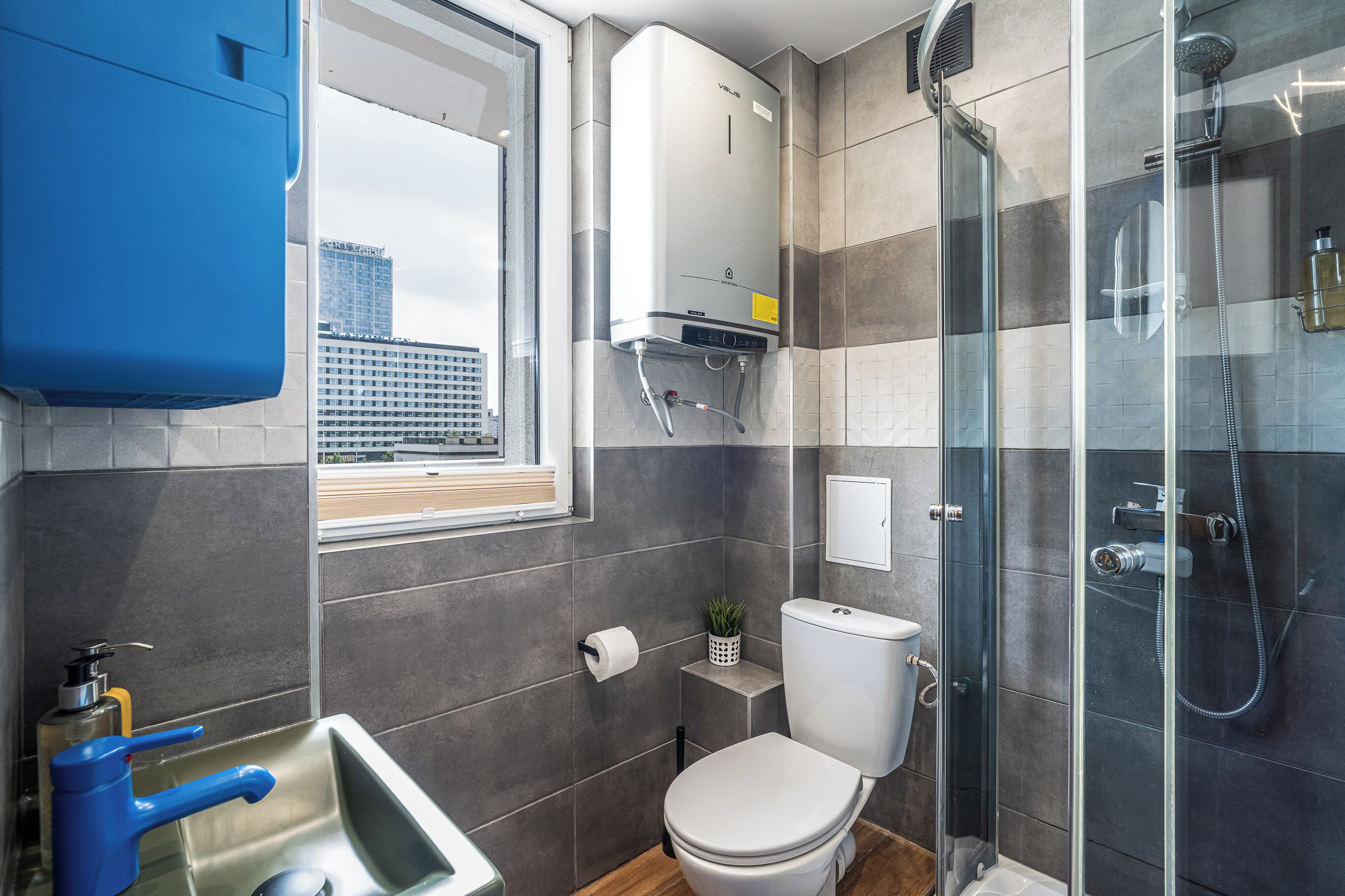Studio, Balcony, City View | Bathroom