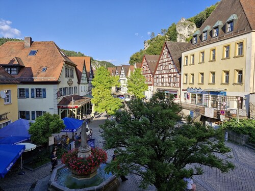 Apartment "Burgblick" (Upper Floor Left) with Castle View and Free Wi-Fi