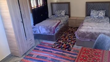 Blackout curtains, iron/ironing board (on request), free WiFi