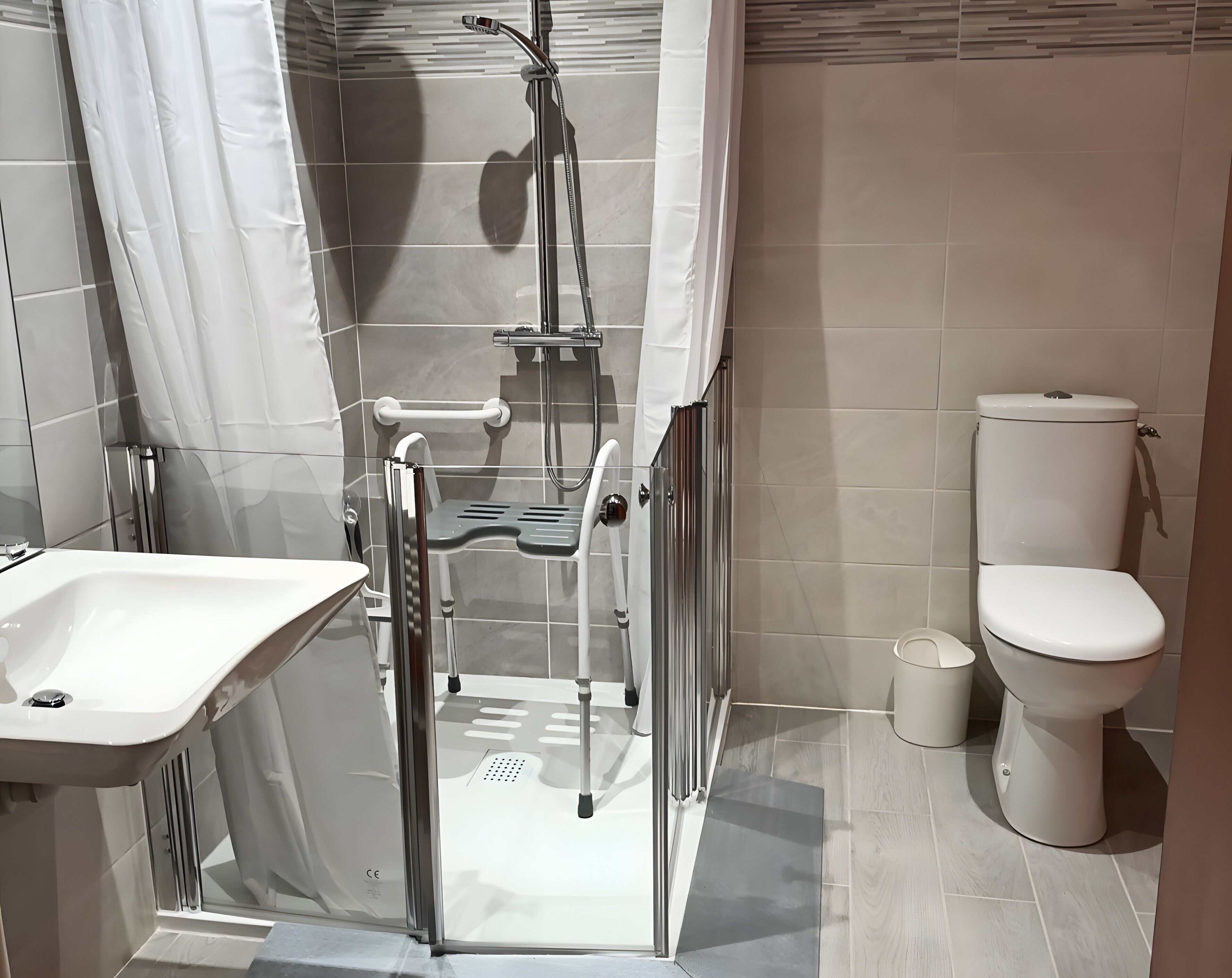 Ducha, secador de pelo