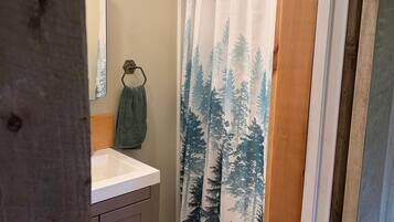 Hair dryer, towels