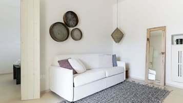 Suite Deluxe, vistas al mar (Spa) | Zona de estar