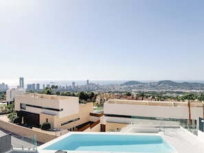 Pool - Luxurious villa with ocean views near Benidorm for 6 to 8 people (Finestrat)