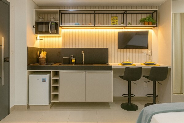 Apartment | Private kitchen - Get One By Hosppedar (João Pessoa)