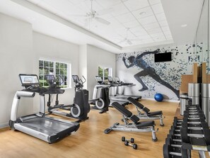 Fitnessbereich