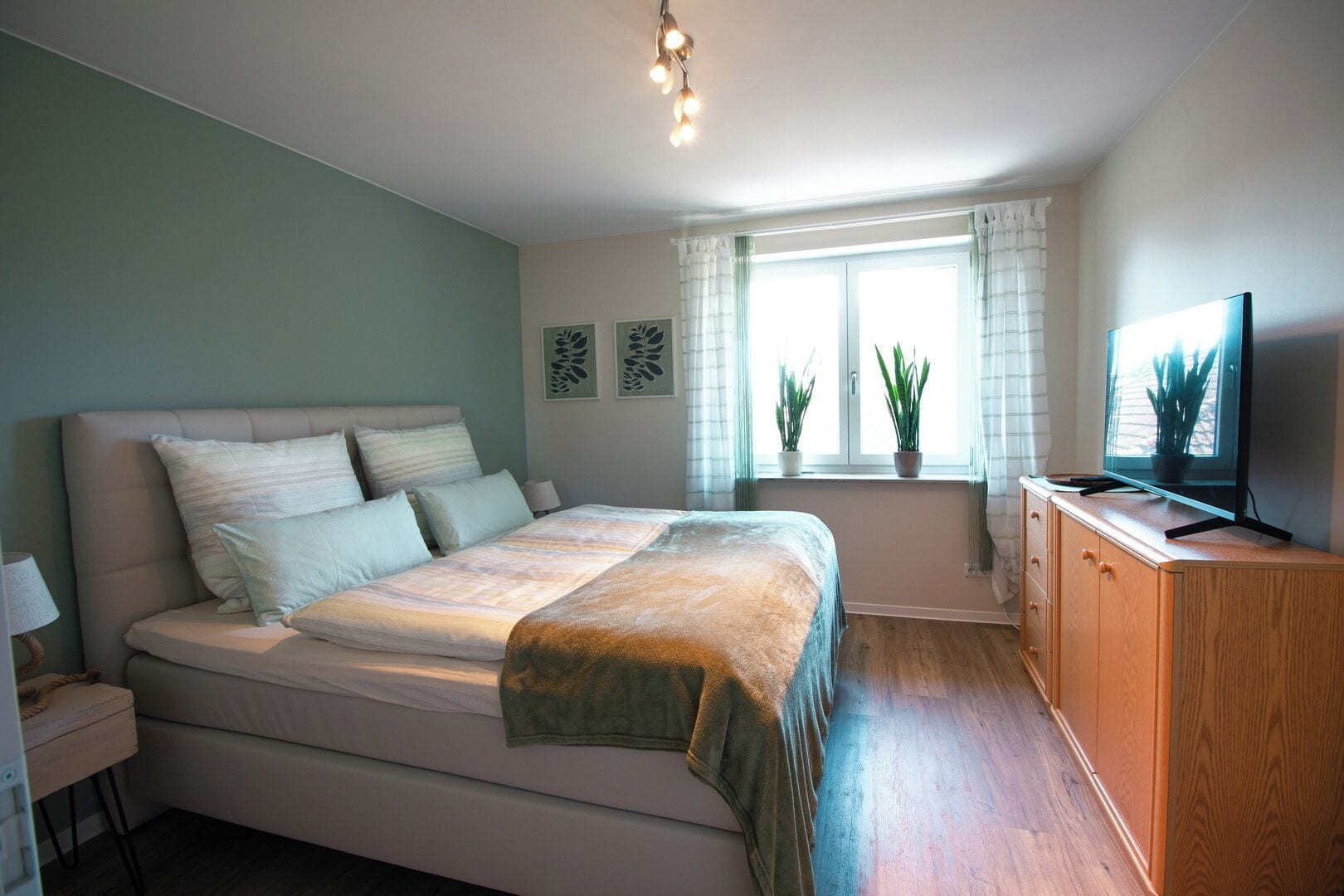 Apartment, Balcony, Garden View