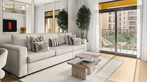 Unclassified image, 3 of 50, button - Stayshort Stylish 1BR Apartment Near Burj Al Arab Family-friendly Sleeps 4 (Dubai)
