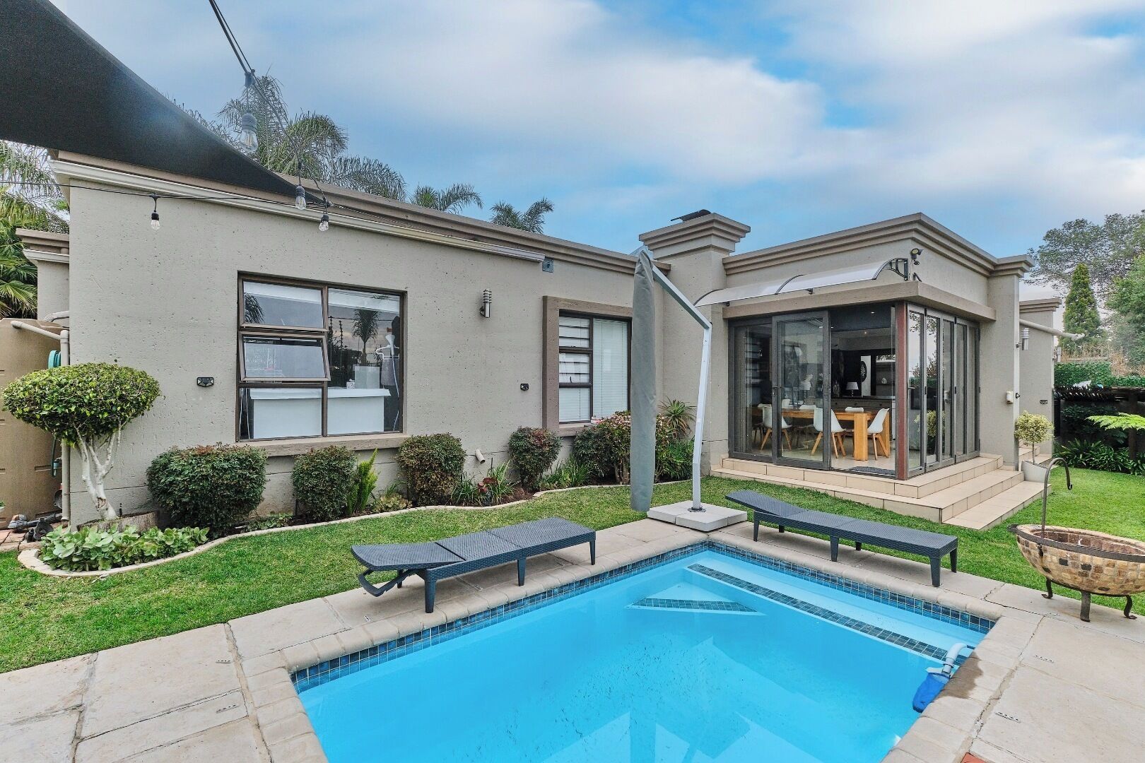 Ferienhaus, 3 Schlafzimmer, barrierefrei, Raucher | Pool