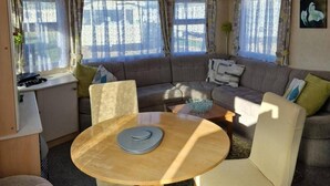 Living area - 8 Berth Caravan at Butlins Skegness (Skegness)