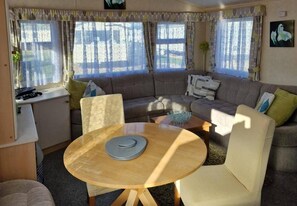 Living area - 8 Berth Caravan at Butlins Skegness (Skegness)