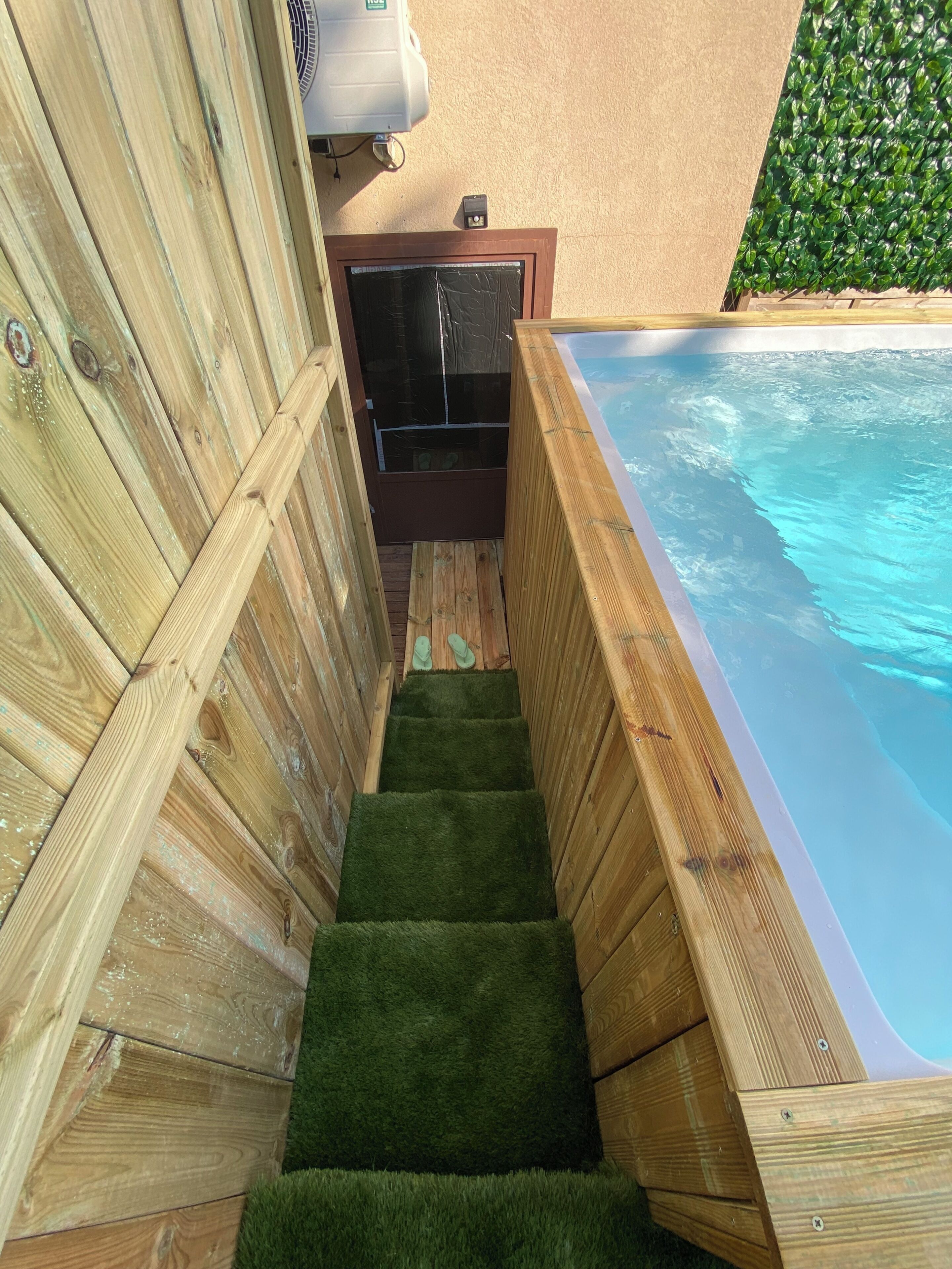 Baignoire à remous extérieure