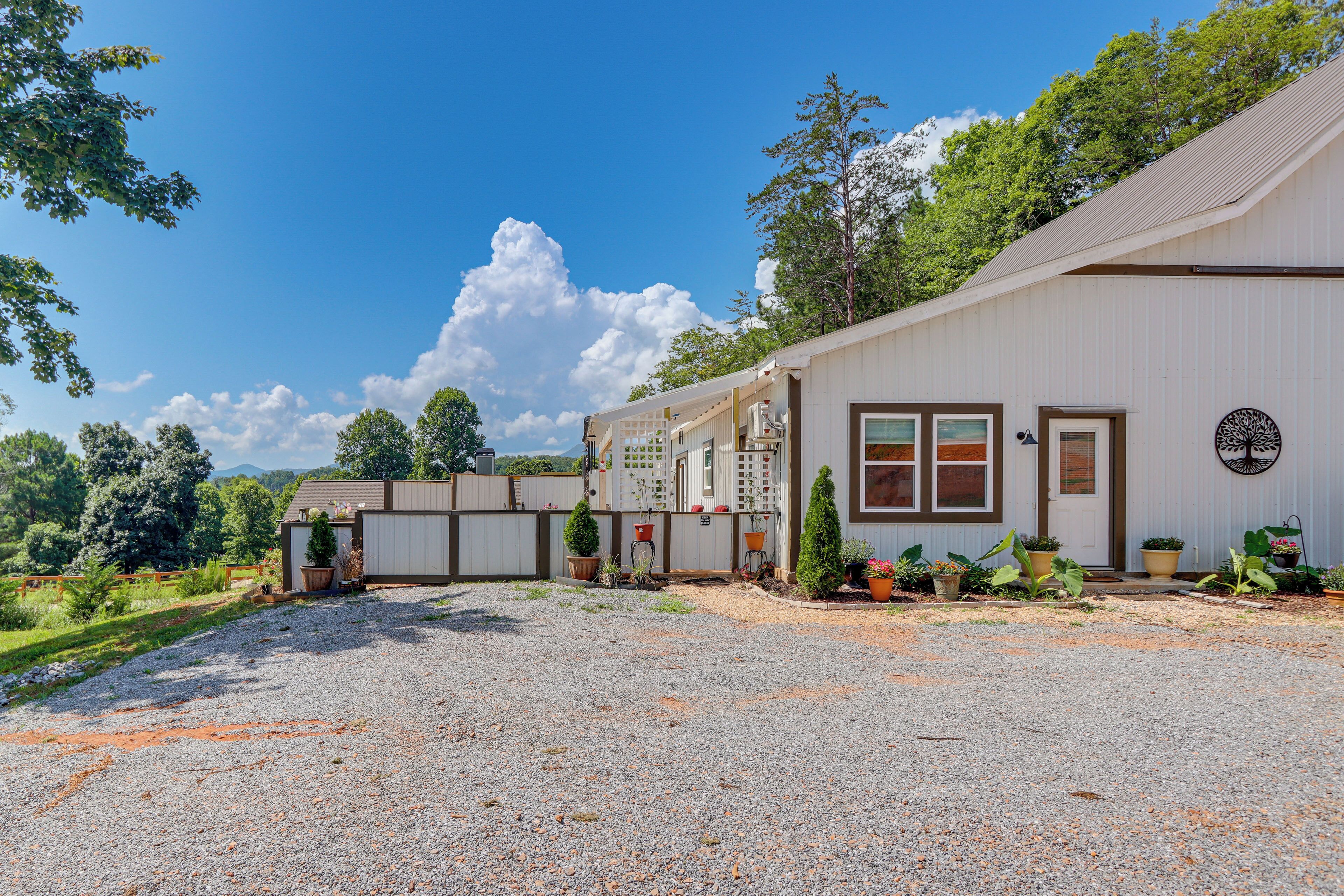 Front of property