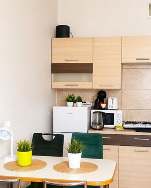 Private kitchen - Cosy Entire 2 Bedroom Apartment Centre Parking (Kaunas)