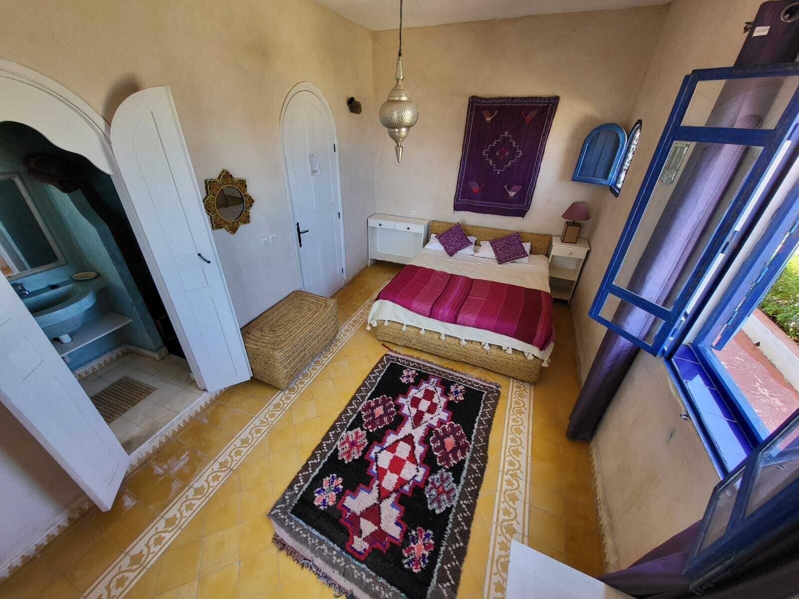 Classic Double Room, Patio, Beach View