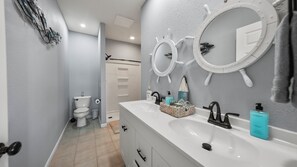 Bathroom - Waterfront Oasis with Theater, Game Room, 2 King Suites, 2 Pools, Boat Slip (Osage Beach)