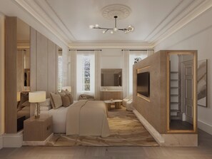 Presidential Suite, Non Smoking, Ground Floor | In-room safe, desk, iron/ironing board, free WiFi - Eleven Royal Terrace (Edinburgh)