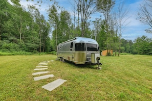 House (1 Bedroom) | Interior - Catskills Airstream! Pavilion & Fire Pit Access (Sidney Center)