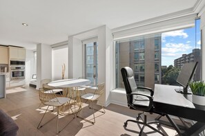 Dining - SW DC Waterfront Apt at The Wharf | City Views (Washington)