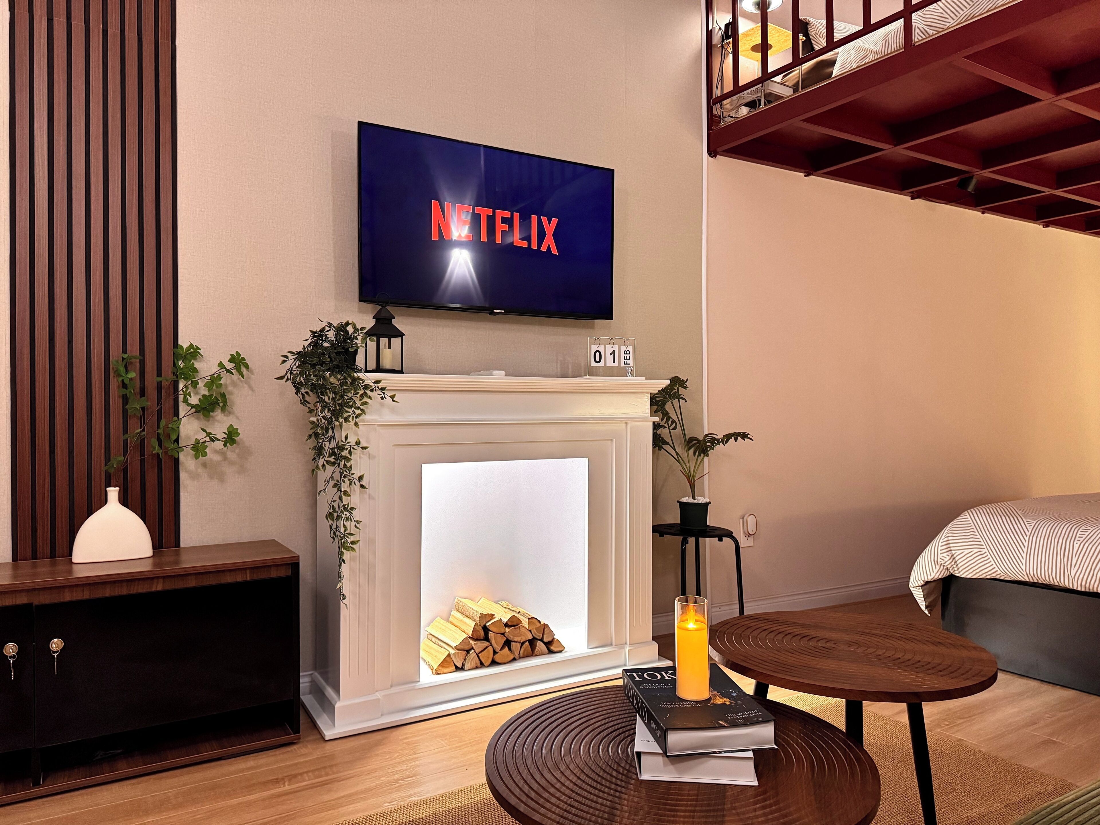 1 habitación, tabla de planchar con plancha, internet y ropa de cama 