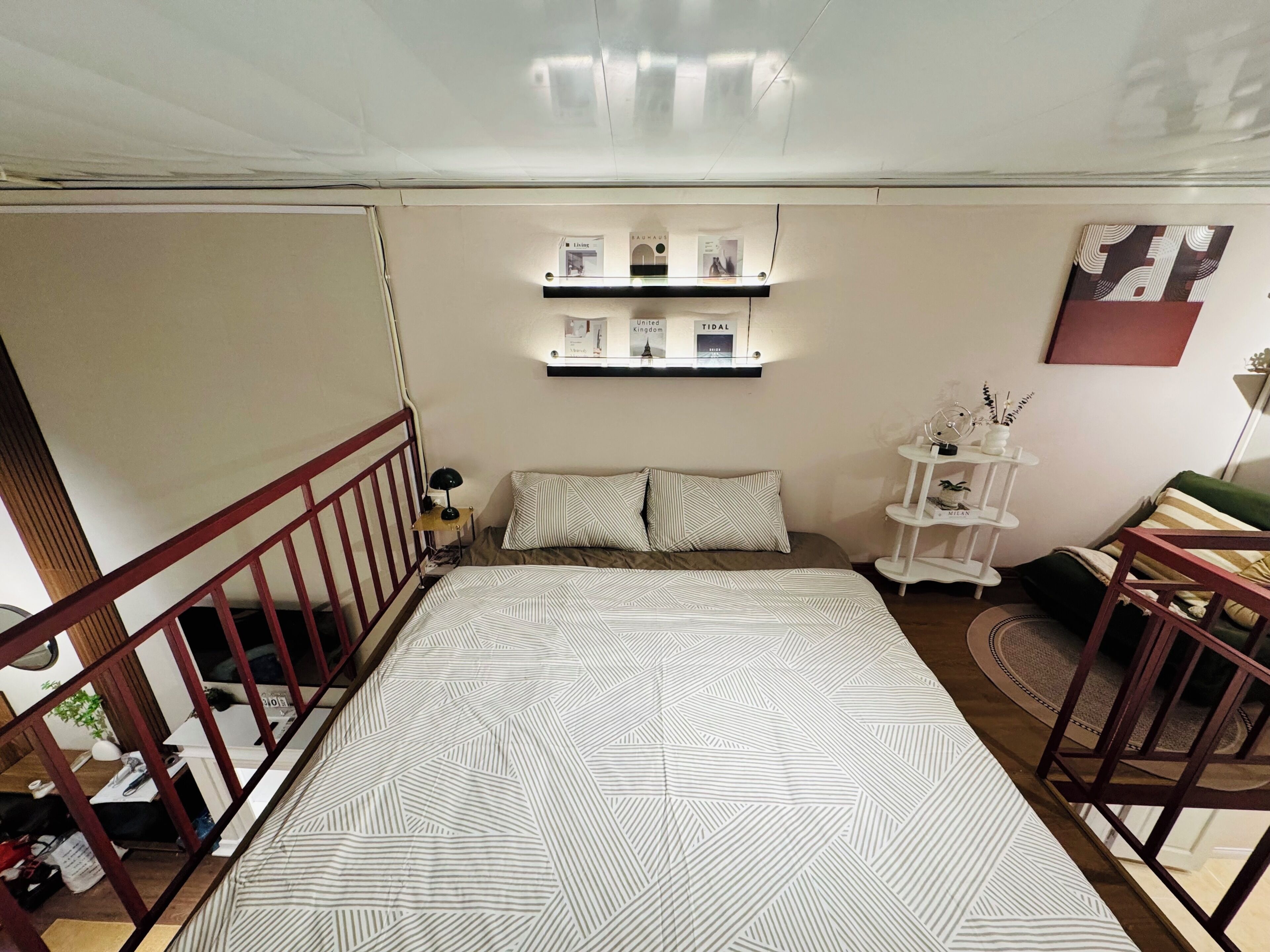 1 bedroom, iron/ironing board, Internet, bed sheets