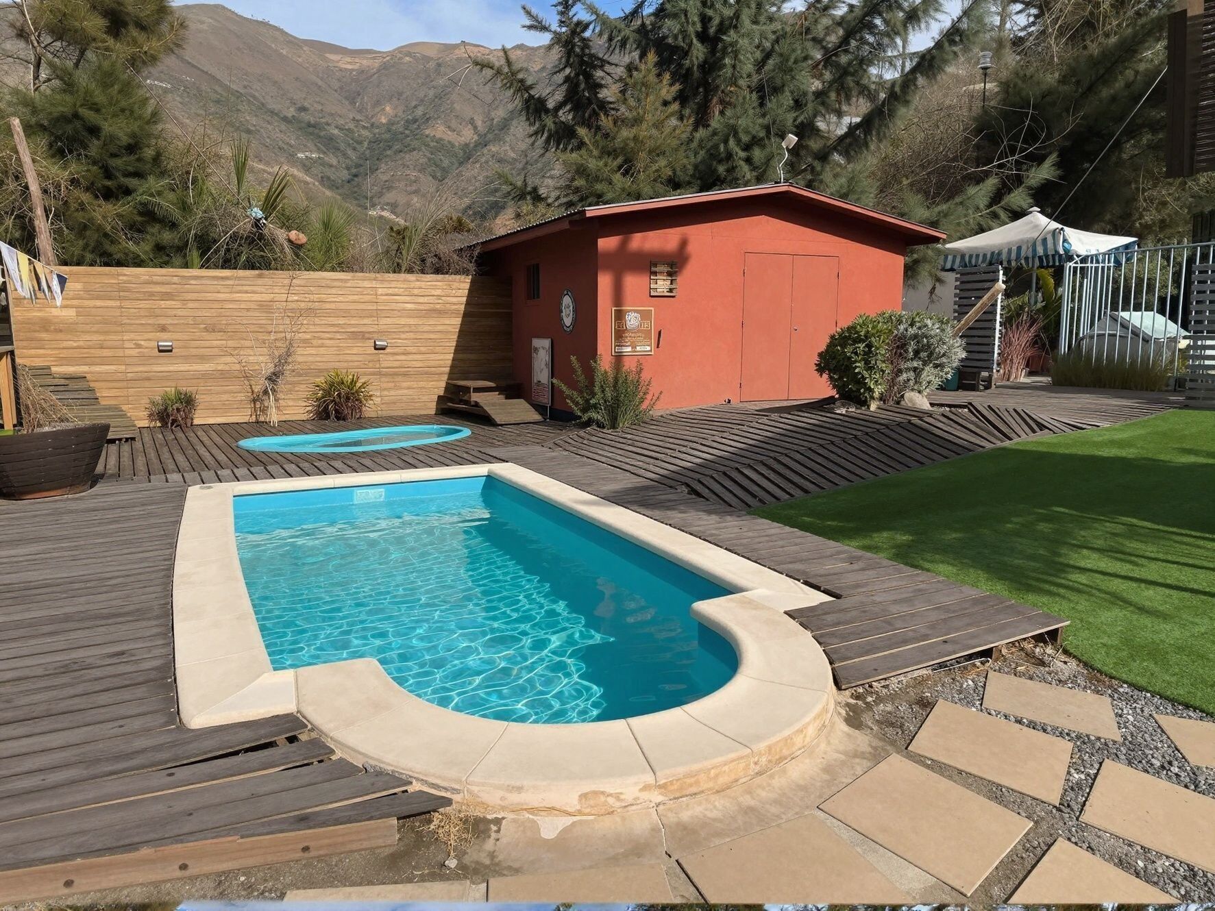 Cabin | Pool | Seasonal outdoor pool