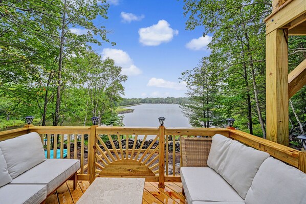 Terrace/patio - NEW GreenHouse at the Lake (Tobyhanna)