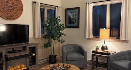 Brand new lakefront 2bed 2bath home private beach. Perfect vacation getaway!