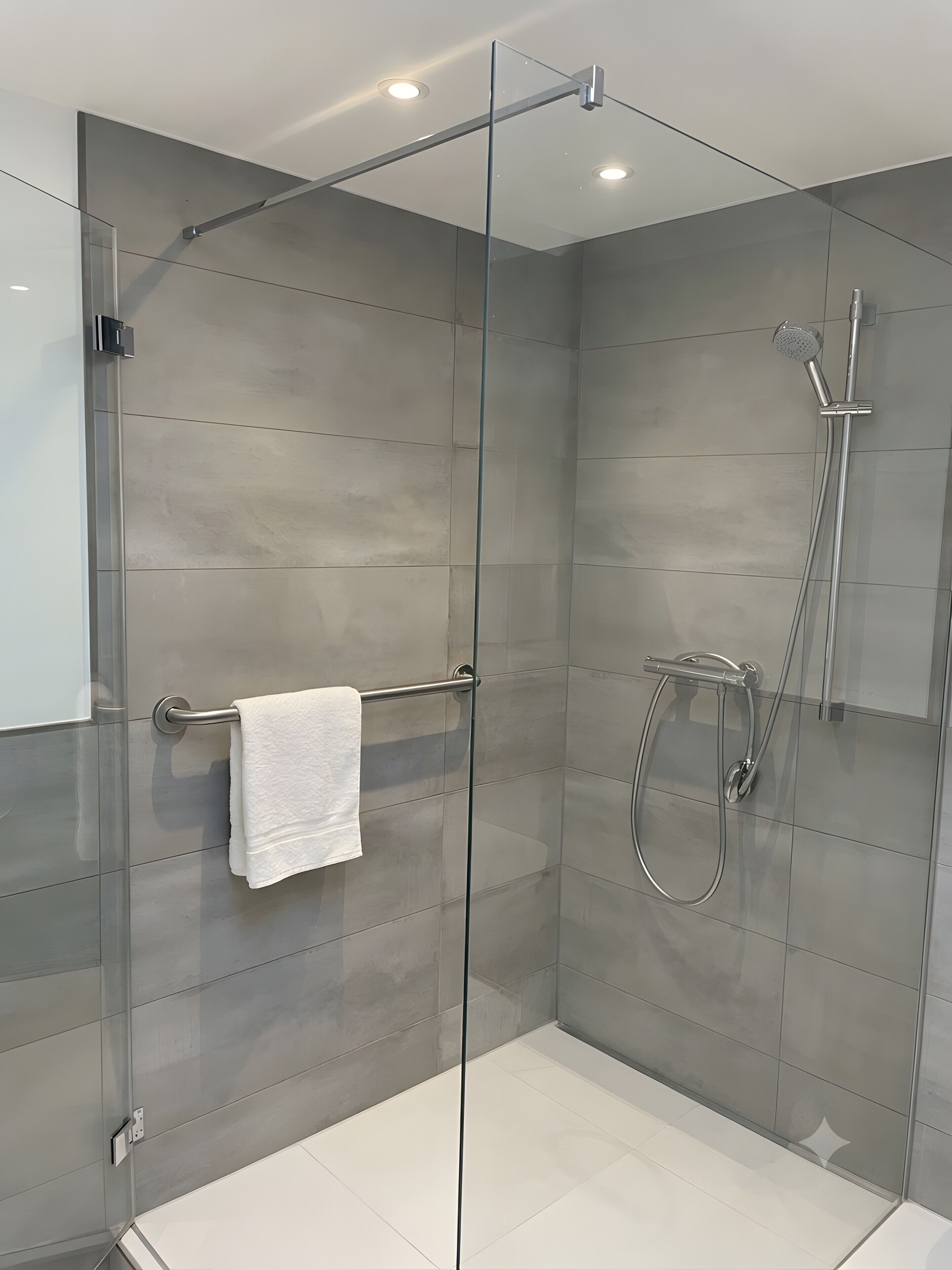 Dusche, Handtücher