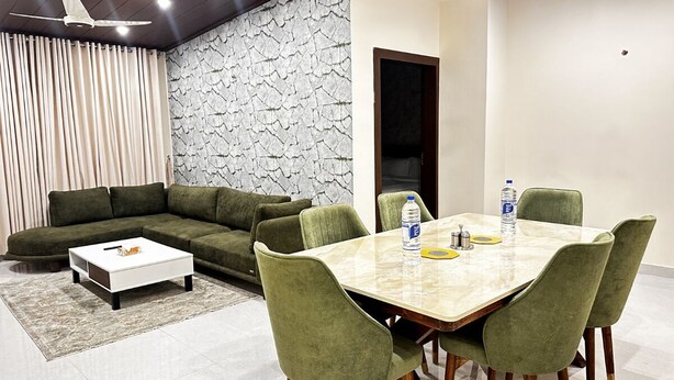 Apartemen, pemandangan gunung | Interior