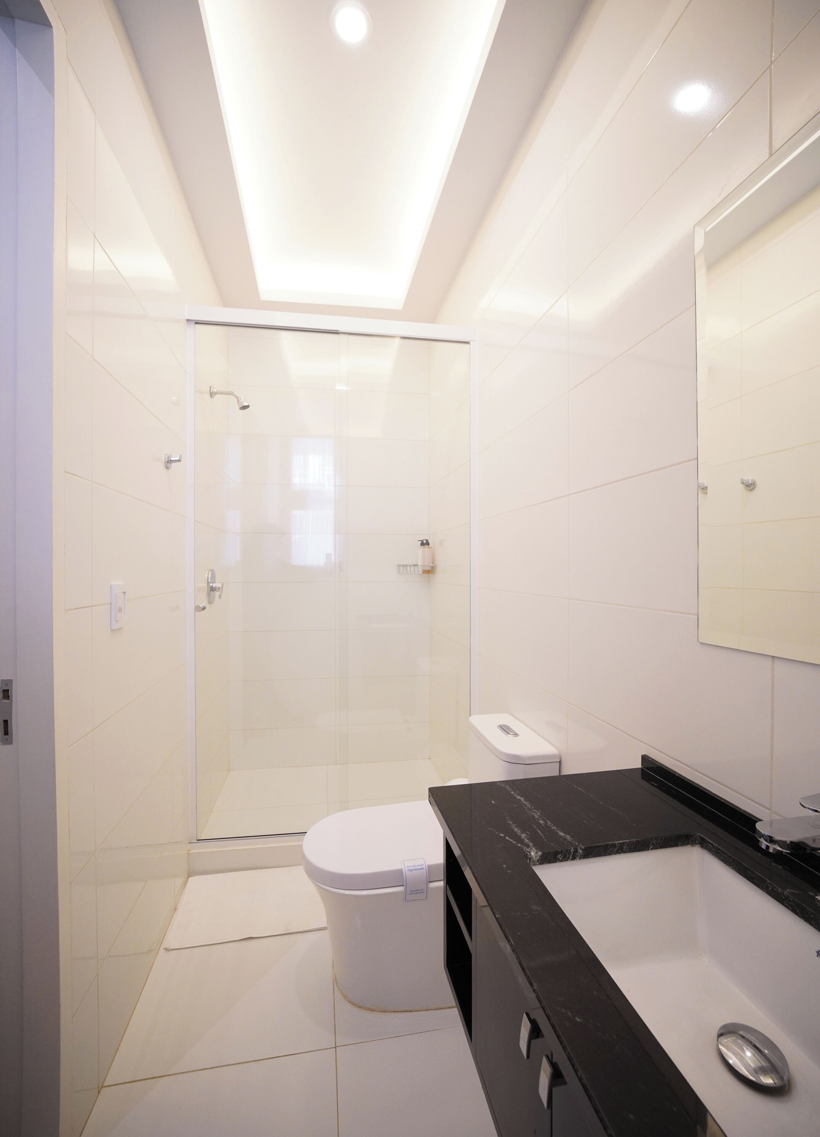 Comfort Double or Twin Room | Bathroom | Shower, free toiletries, towels, soap