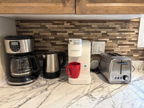 Kaffe og/eller kaffemaskin