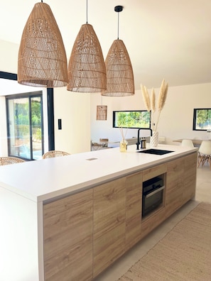 Interior - New villa with a private pool, near Porto Vecchio (Lecci)