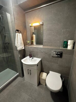 Bathroom - Bright & Spacious One Bedroom Apartment in the City Centre (dublin)