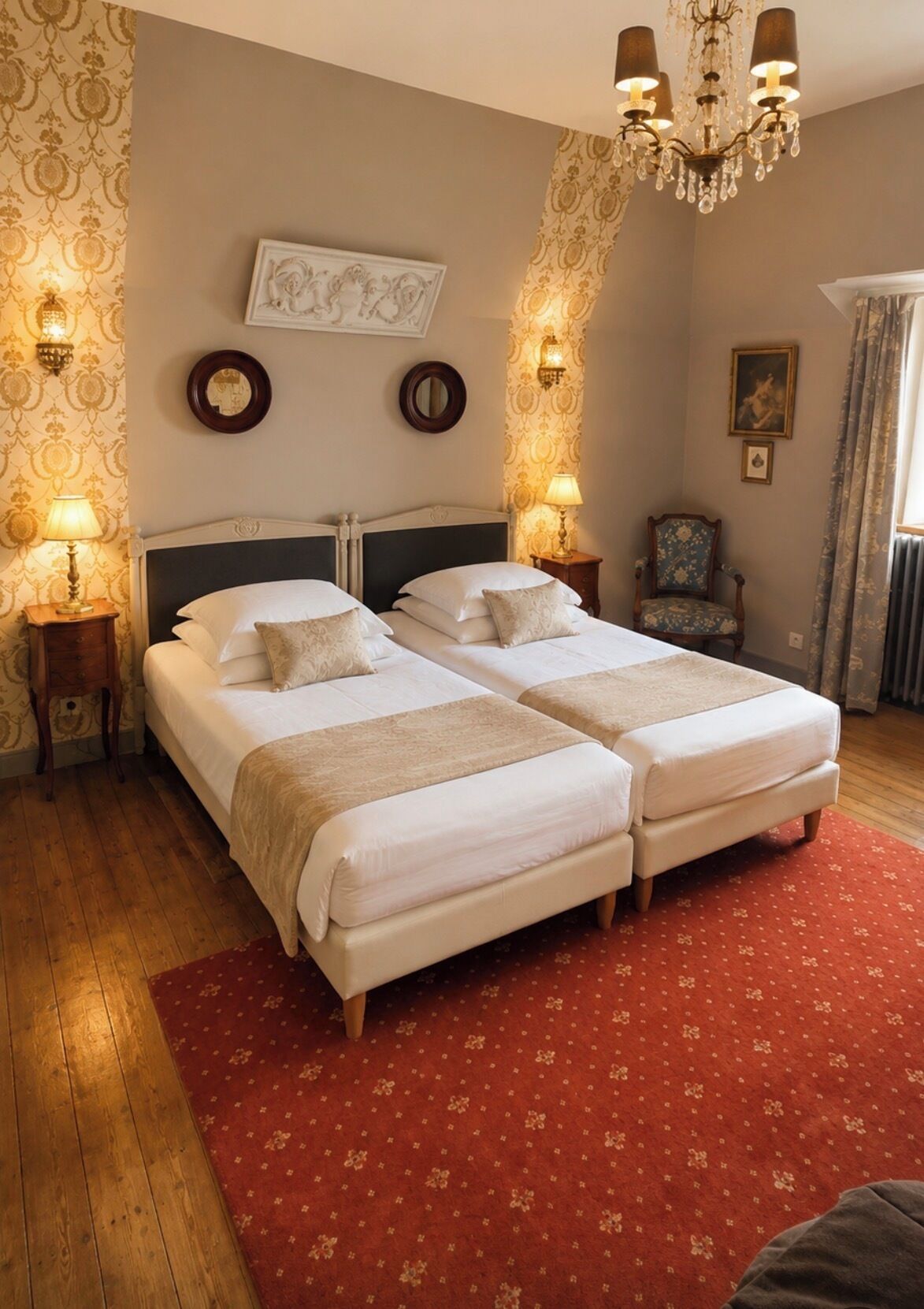 Habitación Deluxe con 2 camas individuales, vista al valle | Wifi gratis 