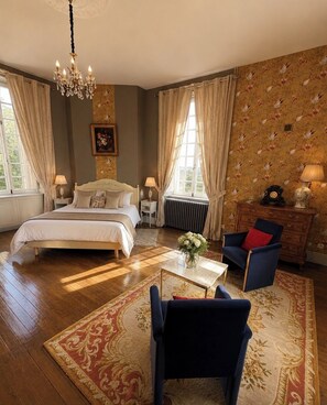 Habitación doble Deluxe, vista al jardín | Wifi gratis 