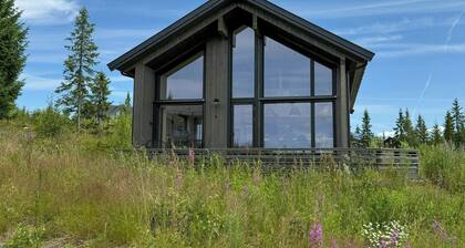 Scandinavian cabin with ski-in/ski-out access