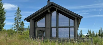 Scandinavian cabin with ski-in/ski-out access