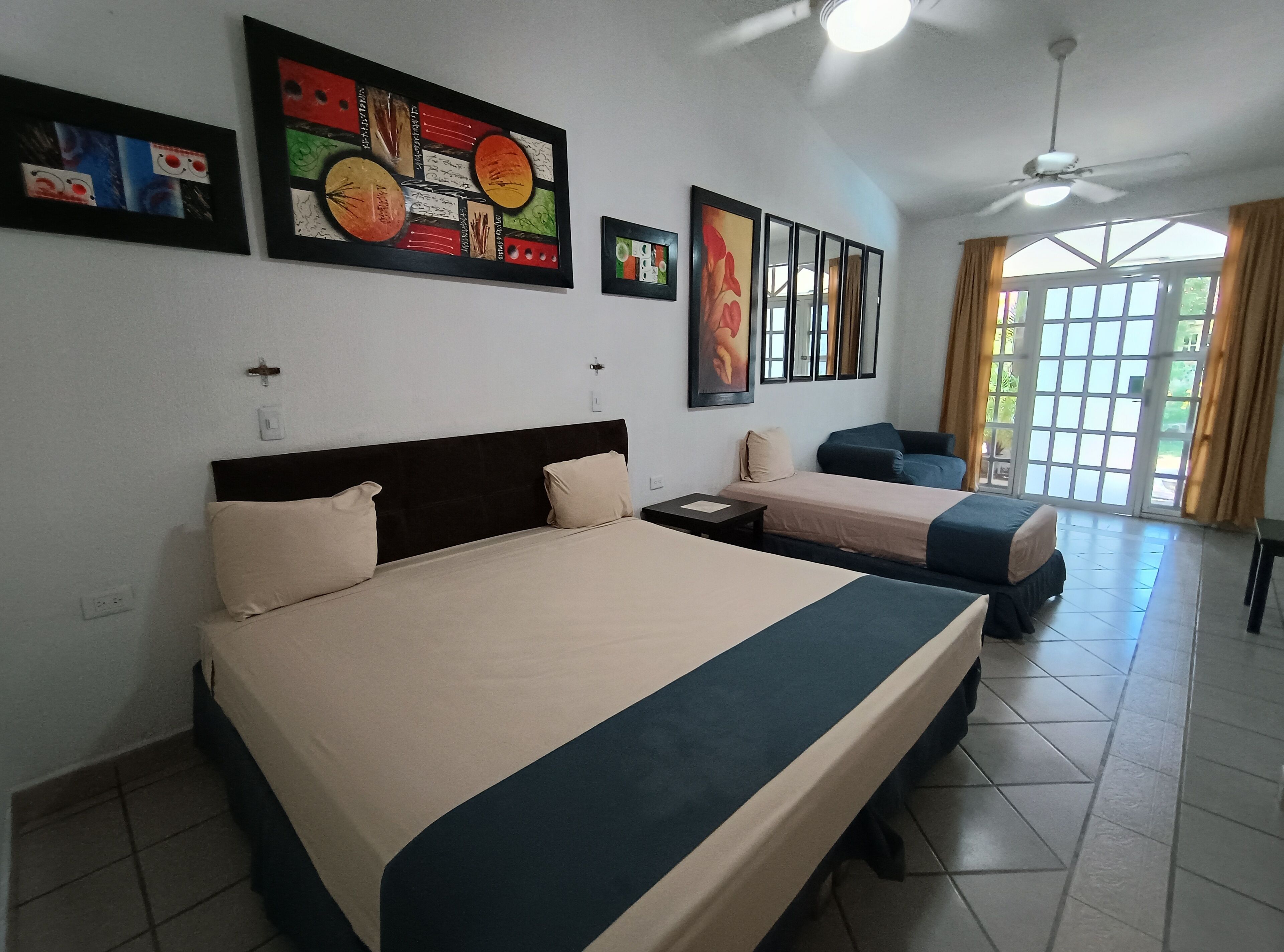 Estudio Deluxe, vistas al jardín