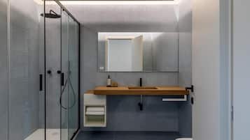 Suite Junior, 1 letto queen, non fumatori (with Single Sofabed) | Bagno