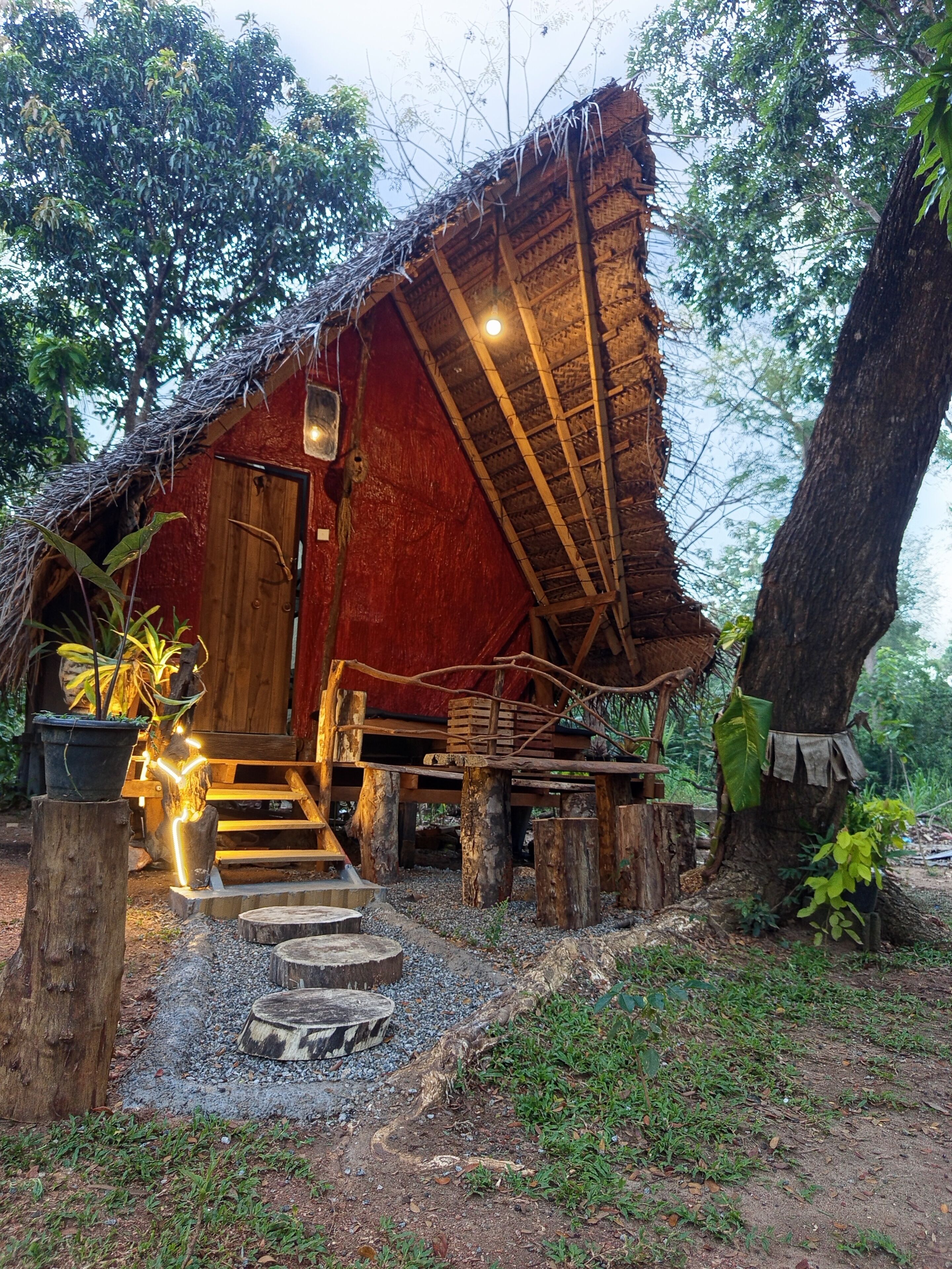 Comfort Tree House, Balcony, Garden View | Bahagian luar