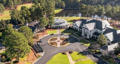 Pinehurst Estate: Sprawling Home w/ Hot Tub & Theater - 9BR/9.5BA Near Golf