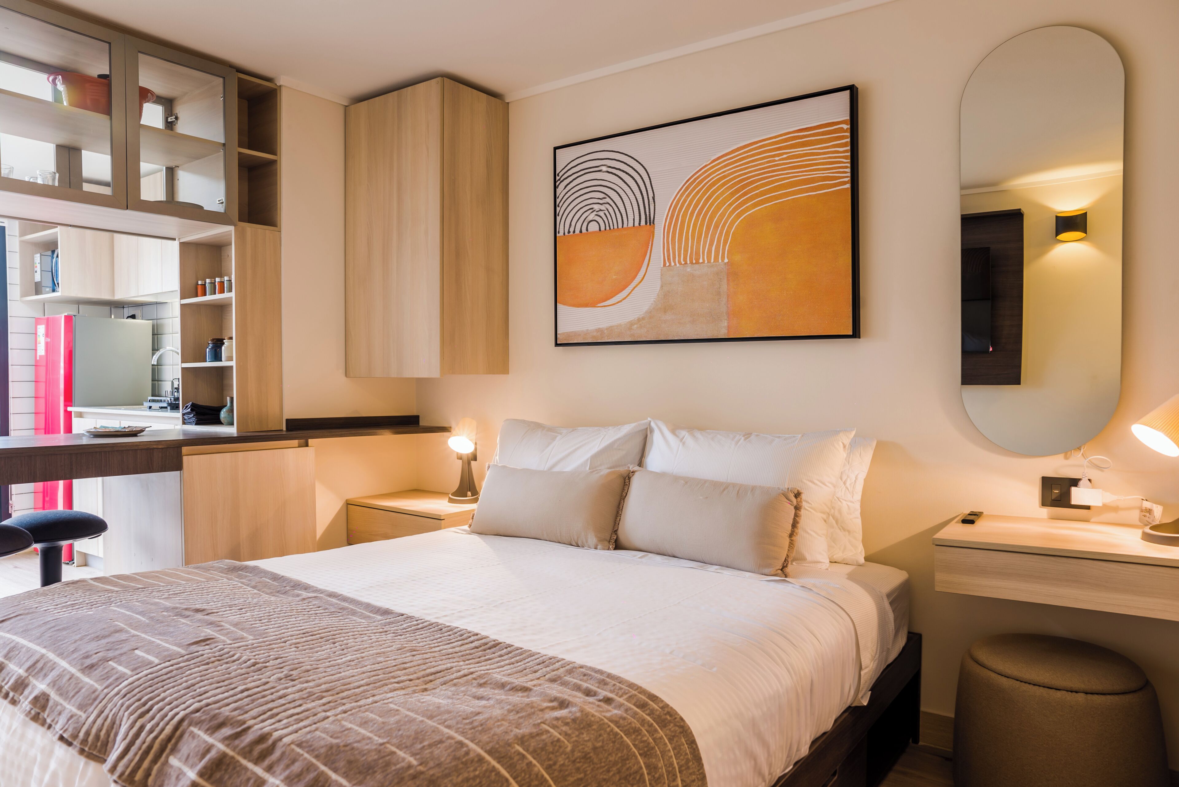 Studio, City View | Iron/ironing board, free WiFi