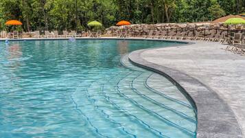 Indoor pool, outdoor pool